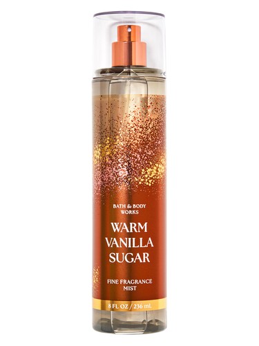Frasco de Warm Vanilla Sugar — Bath & Body Works