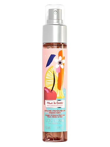 Frasco de Brume Fraîcheur Parfumée Fleurs de Cerisier Infusion Fruitée — L'Occitane en Provence