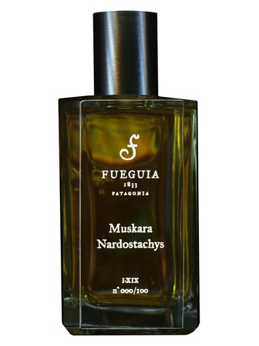Frasco de Muskara Nardostachys, de Fueguia 1833