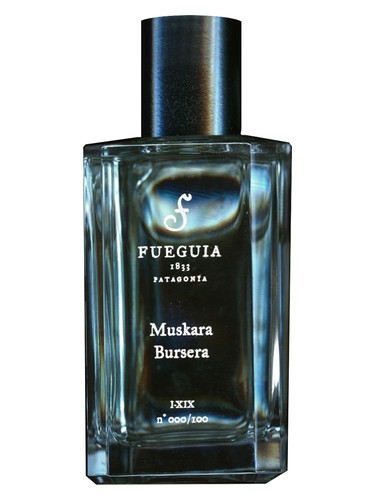 Frasco de Muskara Bursera — Fueguia 1833