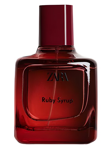 Frasco de Ruby Syrup 2021, de Zara