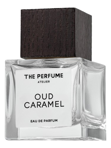 Frasco de Oud Caramel, de The Perfume Atelier