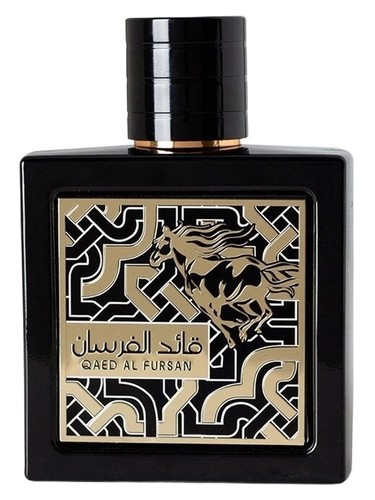 Frasco de Qaed Al Fursan — Lattafa Perfumes
