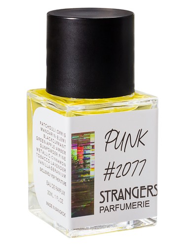 Frasco de Punk#2077, de Strangers Parfumerie