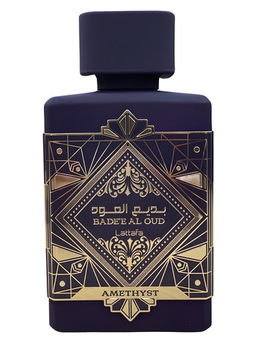 Frasco de Bade'e Al Oud Amethyst — Lattafa Perfumes