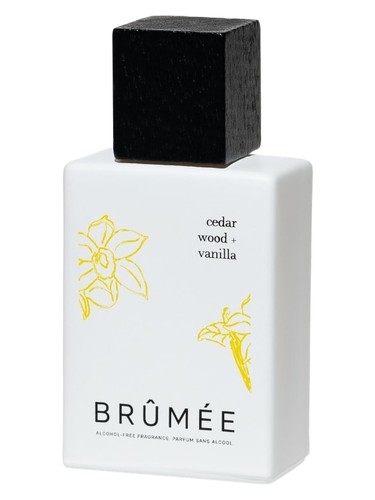 Frasco de Cedar Wood + Vanilla, de Brûmée