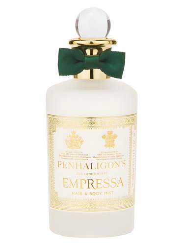 Frasco de Empressa Hair & Body Mist, de Penhaligon's
