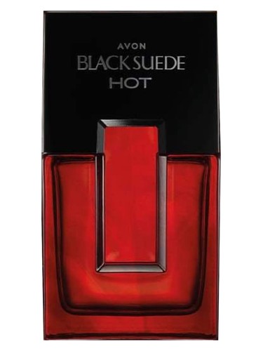 Frasco de Black Suede Hot — Avon