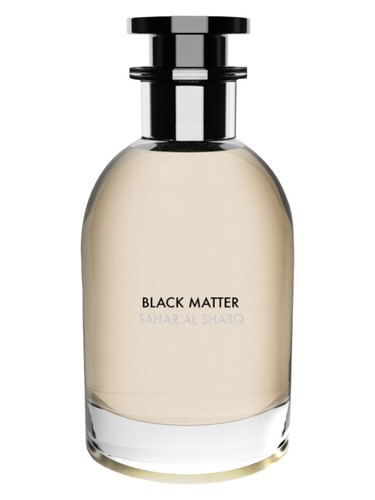 Frasco de Black Matter, de Sahar Al Sharq Perfumes