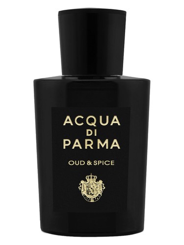 Frasco de Oud & Spice, de Acqua di Parma