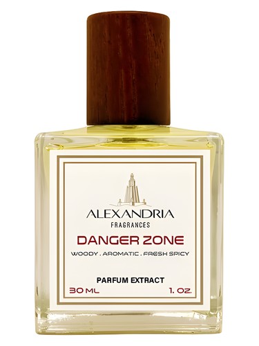 Frasco de Danger Zone, de Alexandria Fragrances