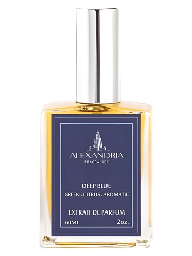 Frasco de Deep Blue, de Alexandria Fragrances