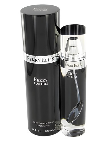 Frasco de Perry Black for Him, de Perry Ellis