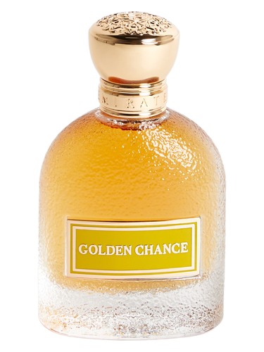 Frasco de Golden Chance, de Emirates Pride Perfumes