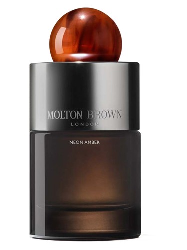 Frasco de Neon Amber Eau de Parfum, de Molton Brown
