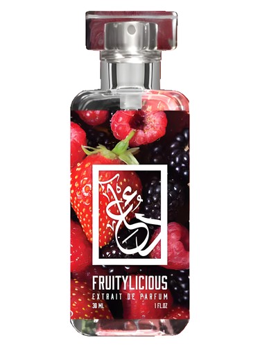 Frasco de Fruitylicious, de The Dua Brand