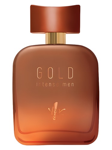 Frasco de Gold Intense Men, de Yes! Cosmetics