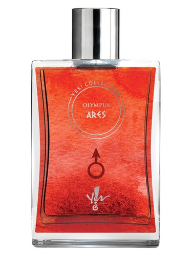 Frasco de Olympus Ares, de Yes! Cosmetics