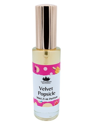 Frasco de Velvet Popsicle, de Lotus Noir Perfumery