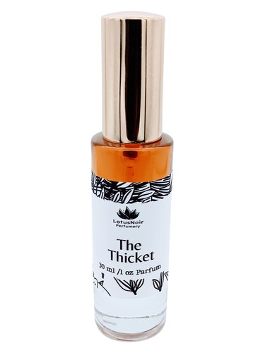 Frasco de The Thicket, de Lotus Noir Perfumery