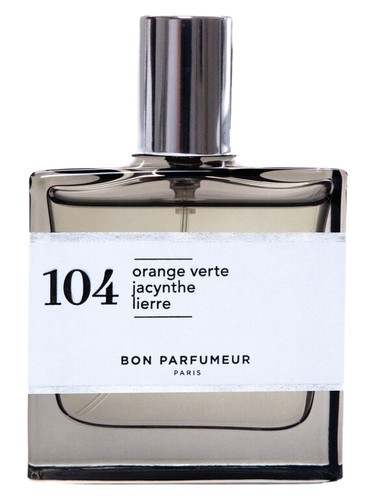 Frasco de 104 orange verte, jacynthe, lierre, de Bon Parfumeur