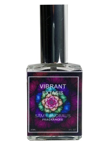 Frasco de Vibrant Extasis, de Samy Andraus Fragrances