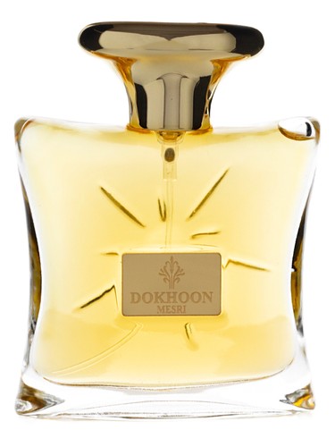 Frasco de Dokhoon, de Mesri Perfumes