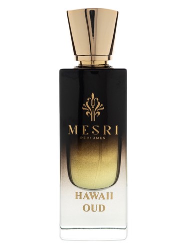 Frasco de Hawaii Oud, de Mesri Perfumes