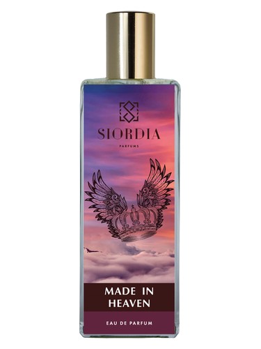 Frasco de Made In Heaven, de Siordia Parfums
