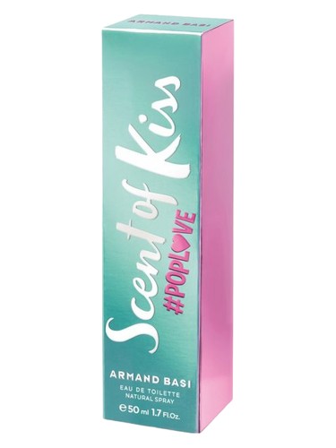 Frasco de Scent Of Kiss #POPLOVE, de Armand Basi
