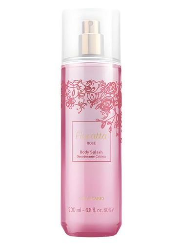 Frasco de Body Splash Floratta Rose, de O Boticário
