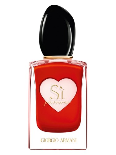 Frasco de Si Passione Eau de Parfum Collector Edition, de Giorgio Armani