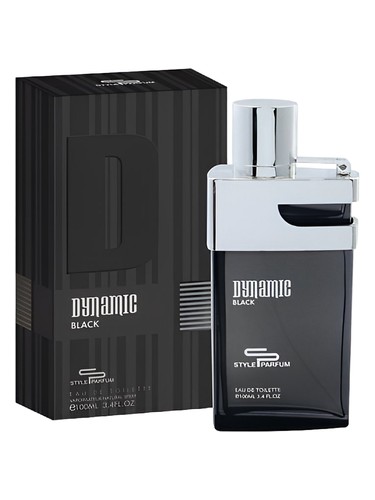 Frasco de Dynamic Black, de Style Parfum
