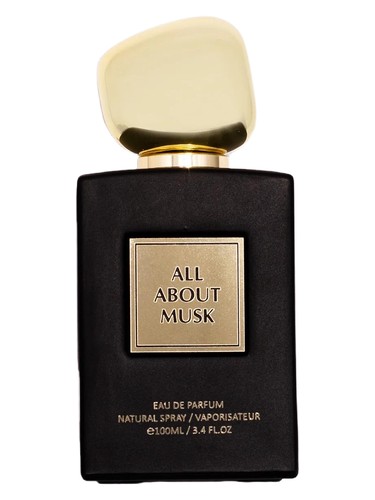 Frasco de All About Musk, de AMD Perfumes