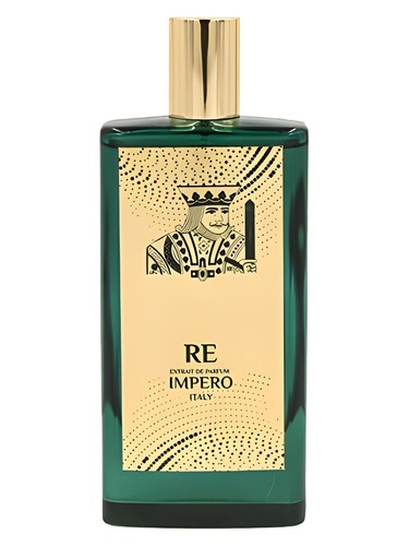Frasco de Impero Re, de Impero Perfumes
