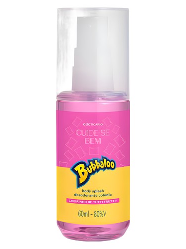 Frasco de Cuide-se Bem Bubbaloo Tutti Frutti, de O Boticário