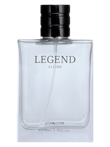 Frasco de Legend Silver, de Lonkoom Parfum