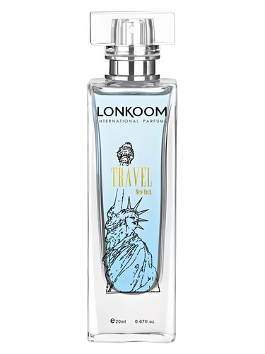 Frasco de Travel New York, de Lonkoom Parfum