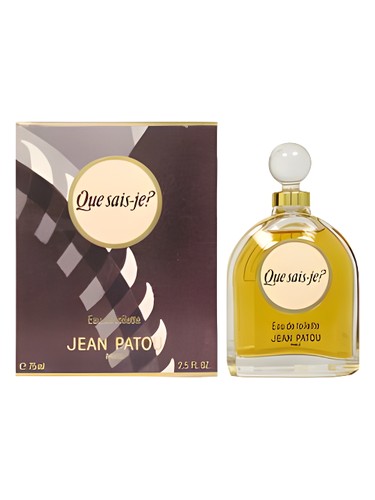 Frasco de Que sais je?, de Jean Patou
