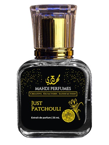 Frasco de Just Patchouli — Mahdi Perfumes