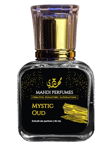 Frasco de Mystic Oud, de Mahdi Perfumes