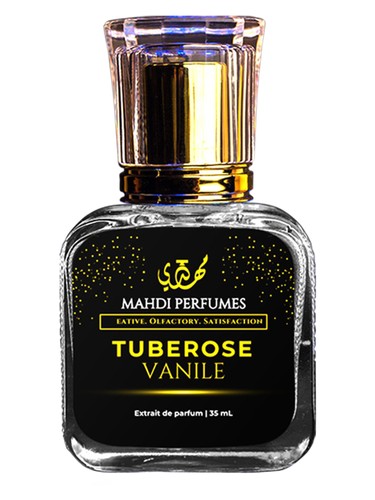 Frasco de Tuberose Vanile, de Mahdi Perfumes