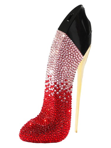 Frasco de Good Girl Ruby Sparkle Collector Edition, de Carolina Herrera