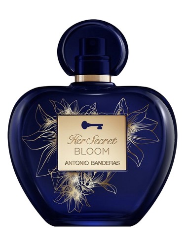 Frasco de Her Secret Bloom, de Antonio Banderas