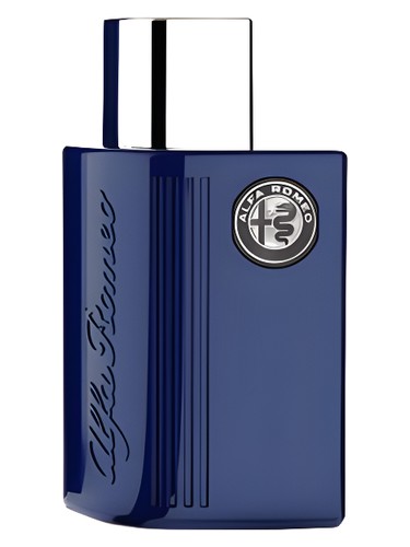 Frasco de Blue — Alfa Romeo Perfumes