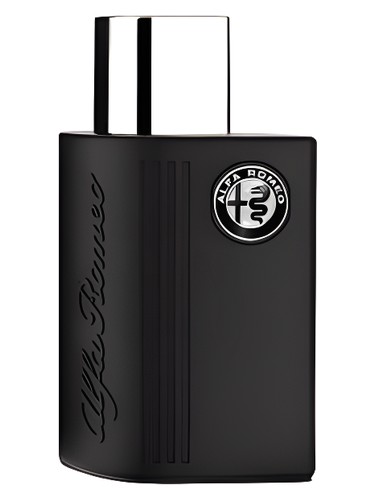 Frasco de Black, de Alfa Romeo Perfumes
