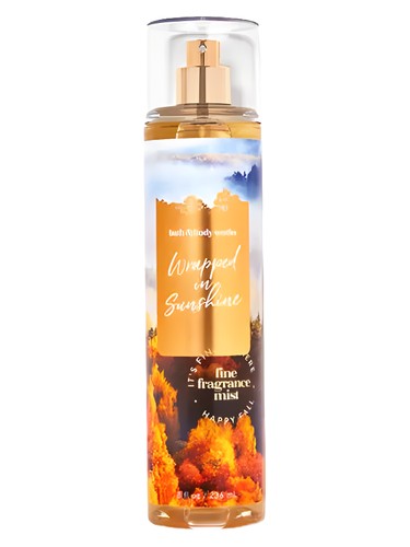 Frasco de Wrapped in Sunshine, de Bath & Body Works