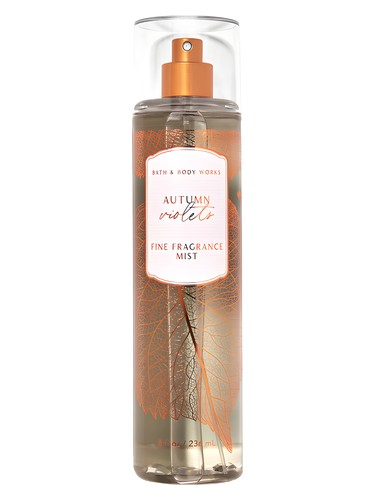 Frasco de Autumn Violets, de Bath & Body Works