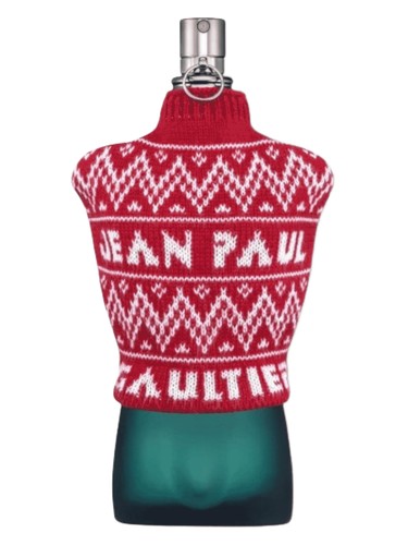 Frasco de Le Male Xmas Limited Edition 2021, de Jean Paul Gaultier