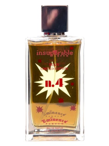 Frasco de Insuperable Man No. 4, de Eminence Parfums